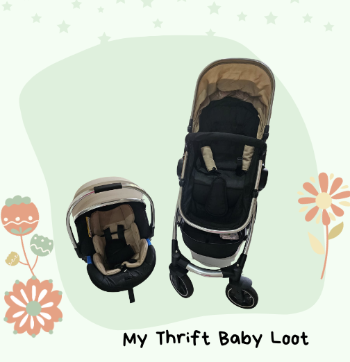 Preloved Mothercare travel system - stroller & car seat ( Pune )